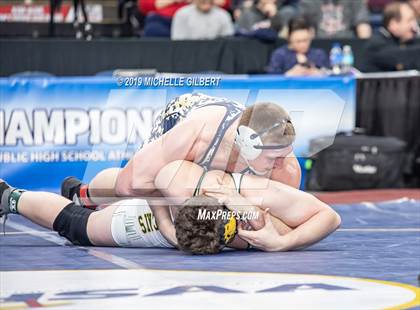 Thumbnail 3 in NYSPHSAA D2 Wrestling Championships (Finals)  photogallery.
