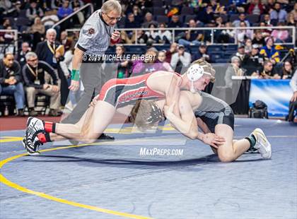 Thumbnail 2 in NYSPHSAA D2 Wrestling Championships (Finals)  photogallery.