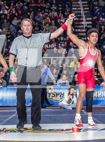 Thumbnail 3 in NYSPHSAA D2 Wrestling Championships (Finals)  photogallery.
