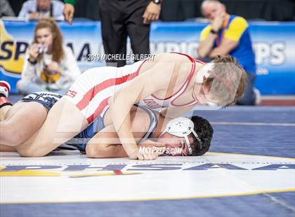 Thumbnail 3 in NYSPHSAA D2 Wrestling Championships (Finals)  photogallery.