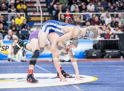 Thumbnail 3 in NYSPHSAA D2 Wrestling Championships (Finals)  photogallery.
