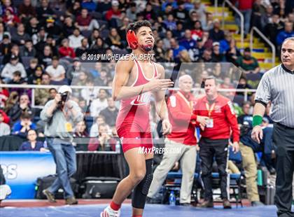 Thumbnail 1 in NYSPHSAA D2 Wrestling Championships (Finals)  photogallery.