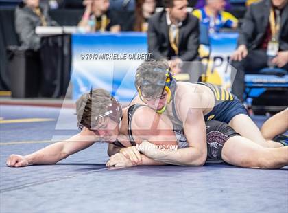 Thumbnail 1 in NYSPHSAA D2 Wrestling Championships (Finals)  photogallery.