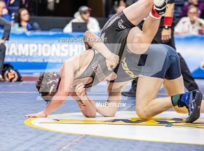 Thumbnail 1 in NYSPHSAA D2 Wrestling Championships (Finals)  photogallery.