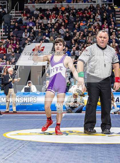 Thumbnail 1 in NYSPHSAA D2 Wrestling Championships (Finals)  photogallery.