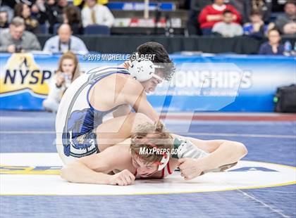 Thumbnail 1 in NYSPHSAA D2 Wrestling Championships (Finals)  photogallery.