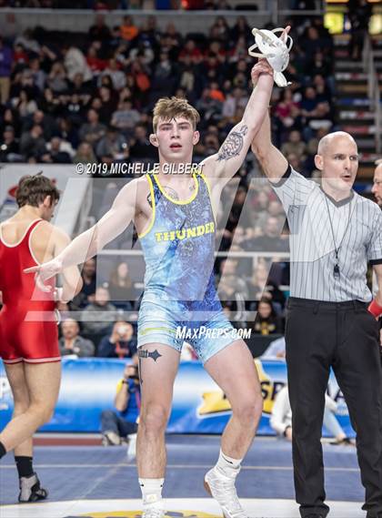 Thumbnail 3 in NYSPHSAA D2 Wrestling Championships (Finals)  photogallery.