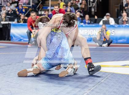 Thumbnail 3 in NYSPHSAA D2 Wrestling Championships (Finals)  photogallery.