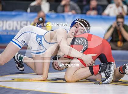 Thumbnail 2 in NYSPHSAA D2 Wrestling Championships (Finals)  photogallery.
