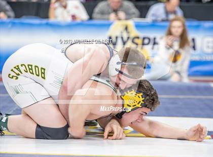 Thumbnail 1 in NYSPHSAA D2 Wrestling Championships (Finals)  photogallery.