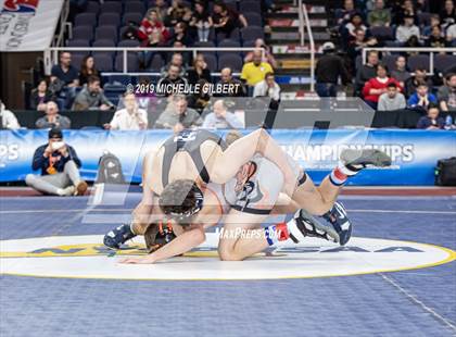 Thumbnail 2 in NYSPHSAA D2 Wrestling Championships (Finals)  photogallery.