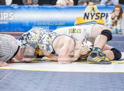 Thumbnail 2 in NYSPHSAA D2 Wrestling Championships (Finals)  photogallery.
