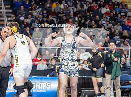 Thumbnail 2 in NYSPHSAA D2 Wrestling Championships (Finals)  photogallery.