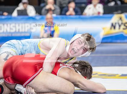 Thumbnail 3 in NYSPHSAA D2 Wrestling Championships (Finals)  photogallery.