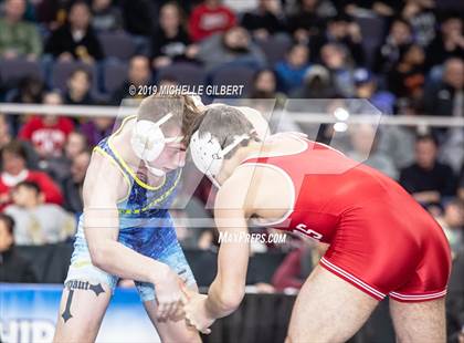 Thumbnail 1 in NYSPHSAA D2 Wrestling Championships (Finals)  photogallery.