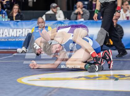 Thumbnail 1 in NYSPHSAA D2 Wrestling Championships (Finals)  photogallery.