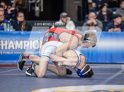 Thumbnail 1 in NYSPHSAA D2 Wrestling Championships (Finals)  photogallery.
