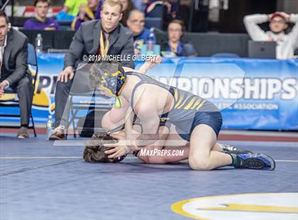 Thumbnail 3 in NYSPHSAA D2 Wrestling Championships (Finals)  photogallery.
