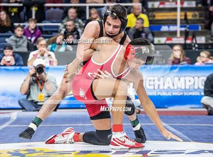 Thumbnail 2 in NYSPHSAA D2 Wrestling Championships (Finals)  photogallery.