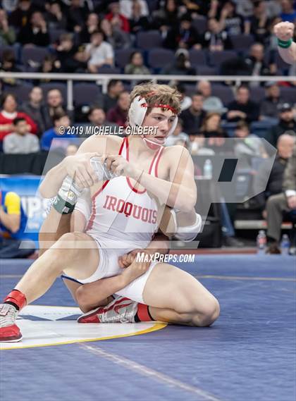 Thumbnail 2 in NYSPHSAA D2 Wrestling Championships (Finals)  photogallery.