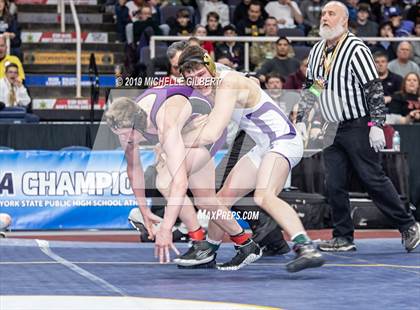 Thumbnail 2 in NYSPHSAA D2 Wrestling Championships (Finals)  photogallery.