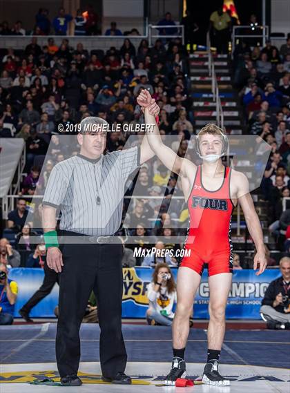 Thumbnail 3 in NYSPHSAA D2 Wrestling Championships (Finals)  photogallery.