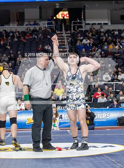 Thumbnail 2 in NYSPHSAA D2 Wrestling Championships (Finals)  photogallery.