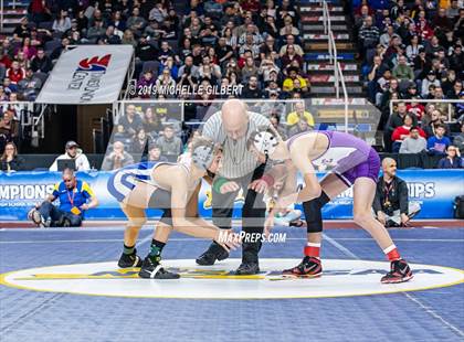 Thumbnail 2 in NYSPHSAA D2 Wrestling Championships (Finals)  photogallery.