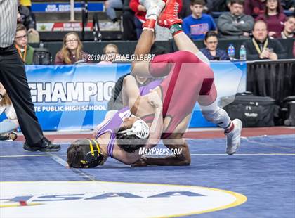 Thumbnail 2 in NYSPHSAA D2 Wrestling Championships (Finals)  photogallery.