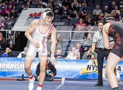 Thumbnail 2 in NYSPHSAA D2 Wrestling Championships (Finals)  photogallery.