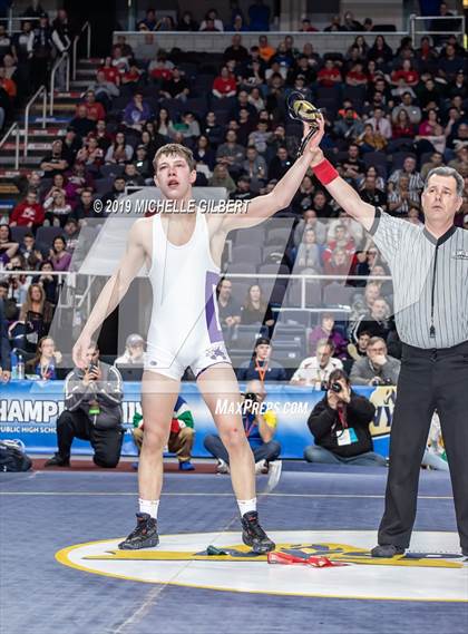 Thumbnail 1 in NYSPHSAA D2 Wrestling Championships (Finals)  photogallery.