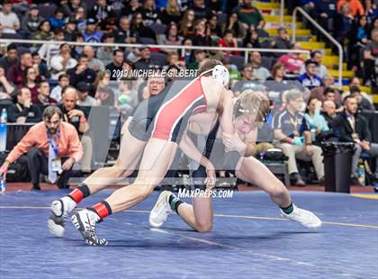 Thumbnail 2 in NYSPHSAA D2 Wrestling Championships (Finals)  photogallery.