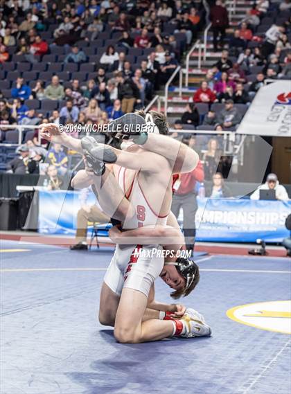 Thumbnail 1 in NYSPHSAA D2 Wrestling Championships (Finals)  photogallery.