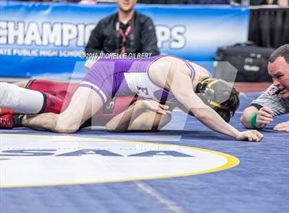 Thumbnail 1 in NYSPHSAA D2 Wrestling Championships (Finals)  photogallery.