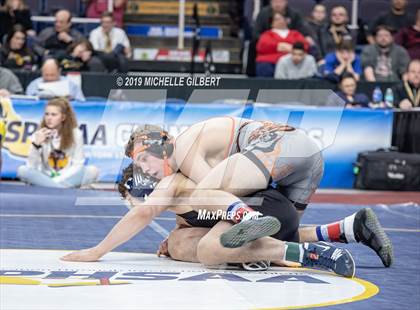Thumbnail 2 in NYSPHSAA D2 Wrestling Championships (Finals)  photogallery.
