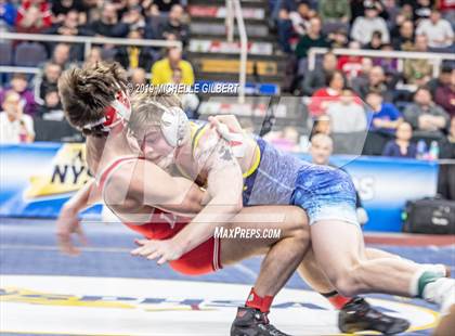 Thumbnail 1 in NYSPHSAA D2 Wrestling Championships (Finals)  photogallery.