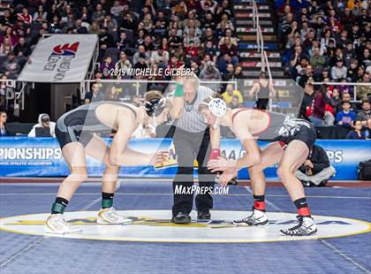 Thumbnail 1 in NYSPHSAA D2 Wrestling Championships (Finals)  photogallery.