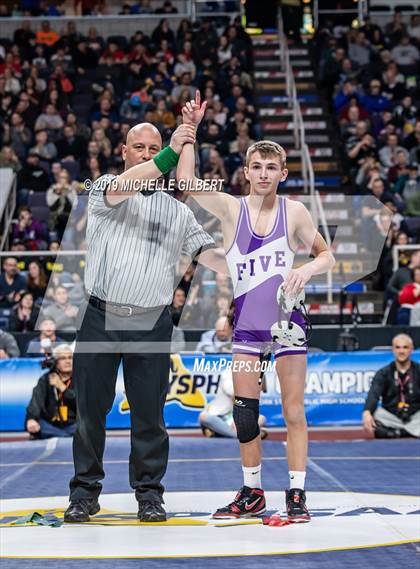 Thumbnail 3 in NYSPHSAA D2 Wrestling Championships (Finals)  photogallery.