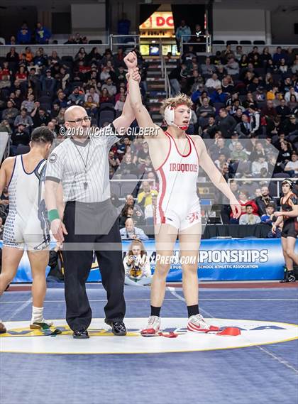 Thumbnail 2 in NYSPHSAA D2 Wrestling Championships (Finals)  photogallery.