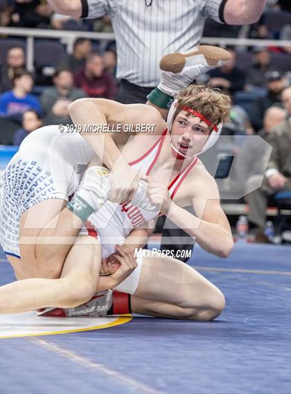 Thumbnail 3 in NYSPHSAA D2 Wrestling Championships (Finals)  photogallery.