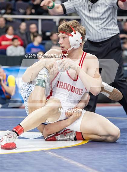 Thumbnail 1 in NYSPHSAA D2 Wrestling Championships (Finals)  photogallery.