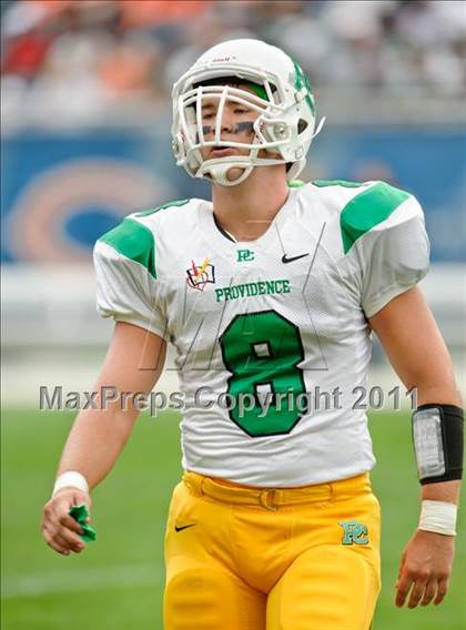 Thumbnail 2 in Providence Catholic vs. Morgan Park (Chicago Kickoff Classic) photogallery.
