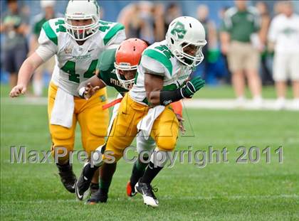 Thumbnail 2 in Providence Catholic vs. Morgan Park (Chicago Kickoff Classic) photogallery.