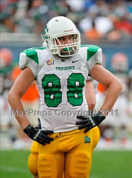 Thumbnail 2 in Providence Catholic vs. Morgan Park (Chicago Kickoff Classic) photogallery.