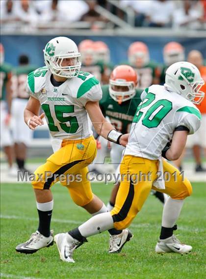 Thumbnail 2 in Providence Catholic vs. Morgan Park (Chicago Kickoff Classic) photogallery.