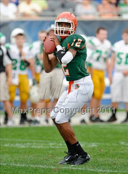 Thumbnail 1 in Providence Catholic vs. Morgan Park (Chicago Kickoff Classic) photogallery.