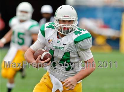 Thumbnail 3 in Providence Catholic vs. Morgan Park (Chicago Kickoff Classic) photogallery.