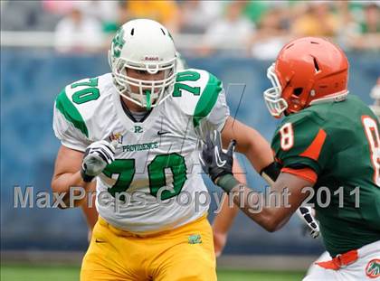 Thumbnail 1 in Providence Catholic vs. Morgan Park (Chicago Kickoff Classic) photogallery.
