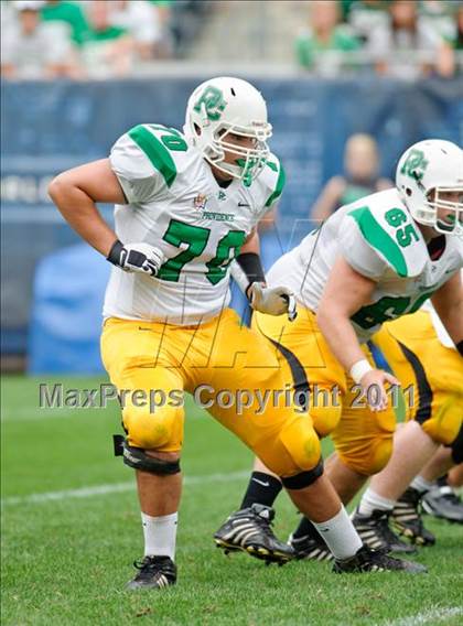 Thumbnail 3 in Providence Catholic vs. Morgan Park (Chicago Kickoff Classic) photogallery.