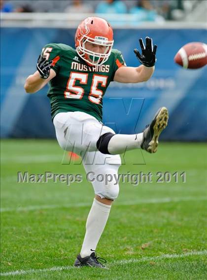 Thumbnail 2 in Providence Catholic vs. Morgan Park (Chicago Kickoff Classic) photogallery.